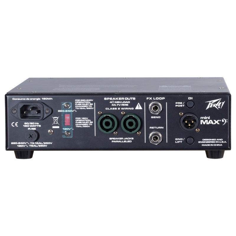 Peavey MiniMax 600 Watt Bass Amplifier Head