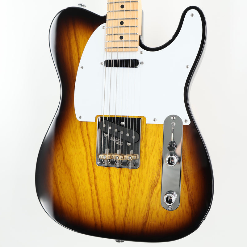 Suhr Classic T Guitar w/ Swamp Ash Body and Maple Fingerboard - 2 Tone Tobacco Sunburst