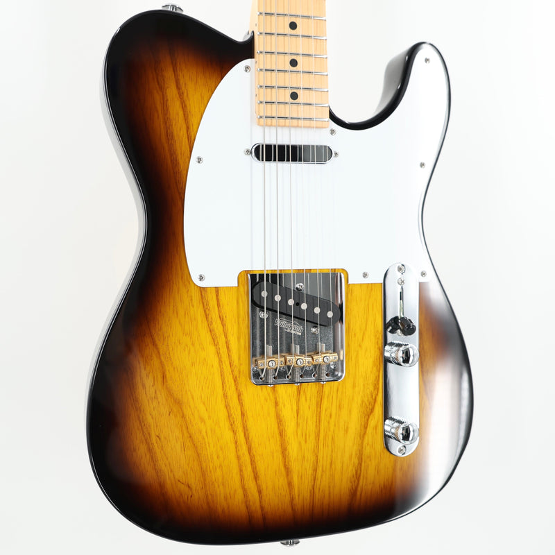 Suhr Classic T Guitar w/ Swamp Ash Body and Maple Fingerboard - 2 Tone Tobacco Sunburst