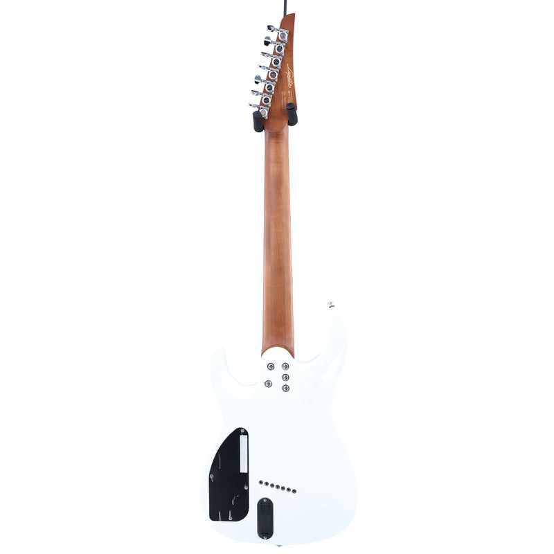 Legator Ninja N7FOD 7-String Multiscale Guitar w/ Fishman Pickups - Gloss Buckeye Arctic Blue