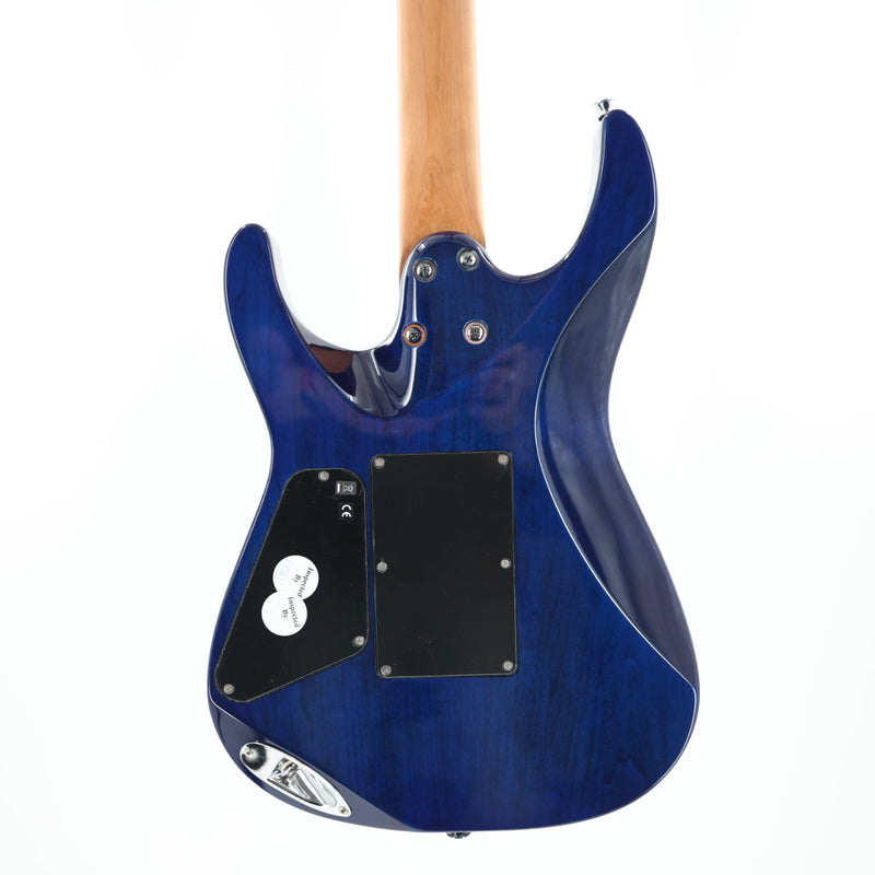 Charvel Pro-Mod Plus DK24 HH 2PT EB QM Guitar w/ Seymour Duncan Pickups & Gig Bag - Chlorine Burst