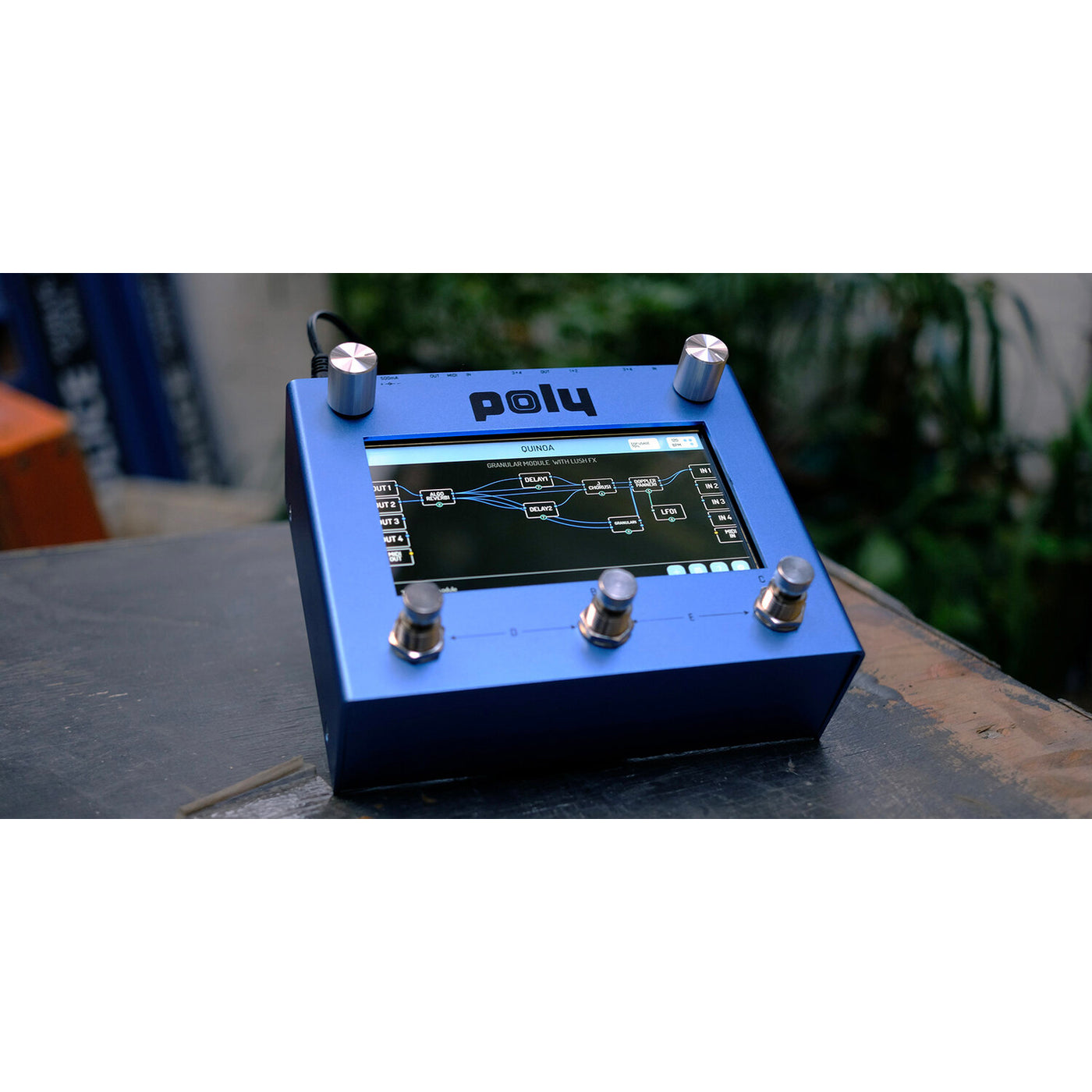 Poly Effects Beebo Blue – Motor City Guitar