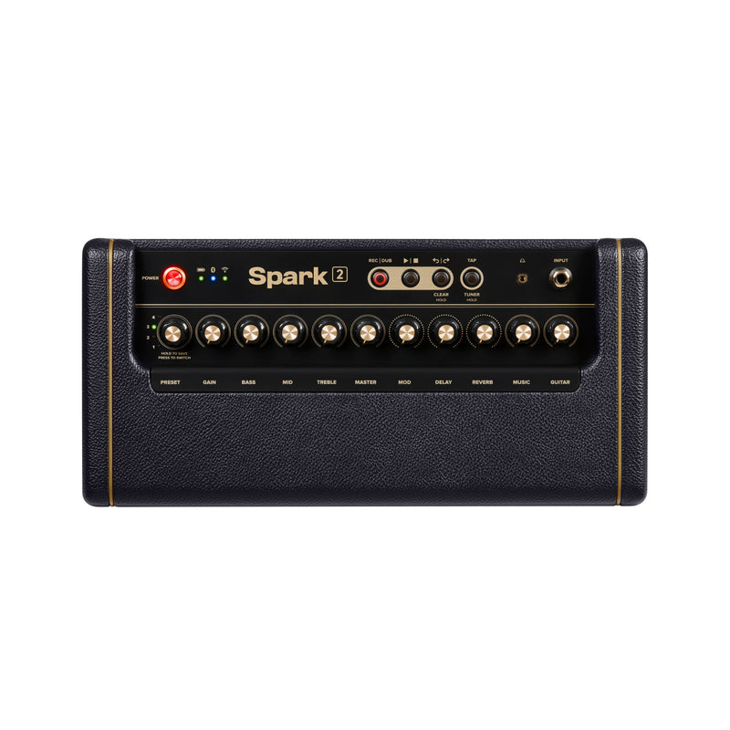 Positive Grid Spark 2 50-Watt Smart Guitar Practice Amp & Bluetooth Speaker