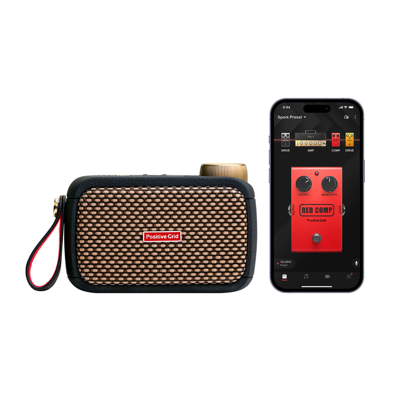 Positive Grid Spark GO 5-Watt Ultra-portable Smart Guitar Amp & Bluetooth Speaker