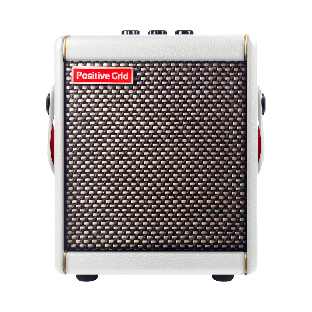 Positive Grid Spark MINI Pearl 10-Watt Portable Smart Guitar Amp & Bluetooth Speaker