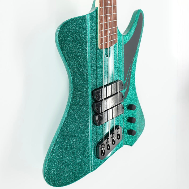 Dingwall D-Roc Standard 3-Pickup 4-String Bass - Gloss Metalflake Aquamarine