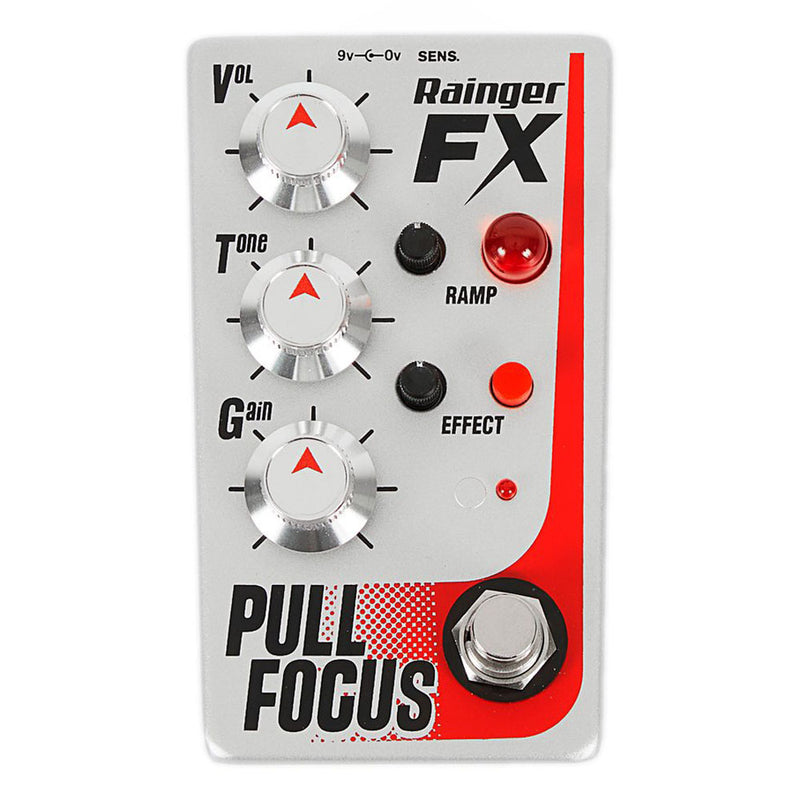 Rainger FX Pull Focus Distortion Pedal w/Fade-In Chorus/Reverb