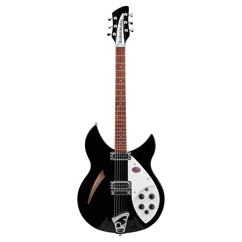 Rickenbacker 330 Thinline Semi-Hollow Electric Guitar - Jetglo