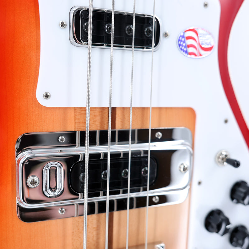 Rickenbacker Model 4003 Bass Guitar - Fireglo (Gloss Sunburst)