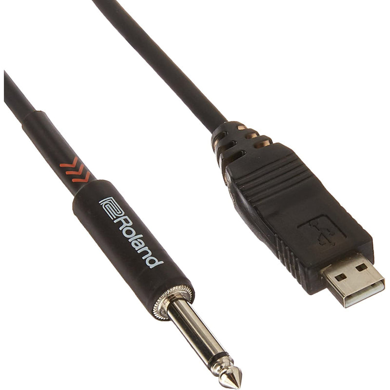 Roland RCC-10-US14 Black Series 1/4" TS Male to USB Type-A Cable - 10 feet