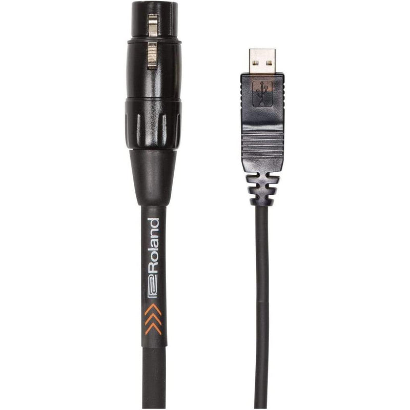 Roland RCC-10-USXF Black Series XLR Female to USB Type-A Cable - 10 foot