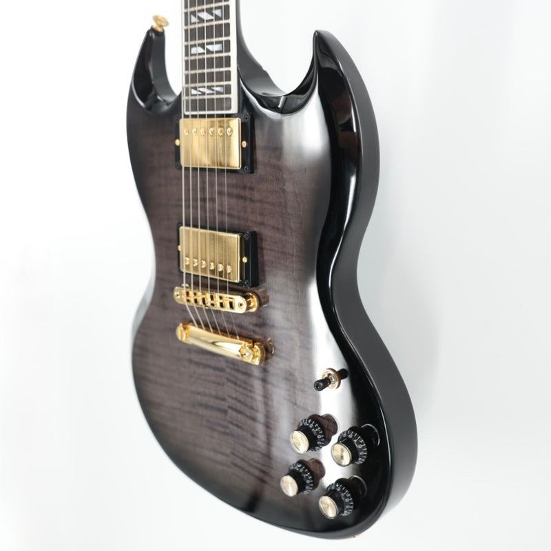 Gibson SG Supreme Guitar - Translucent Ebony Burst