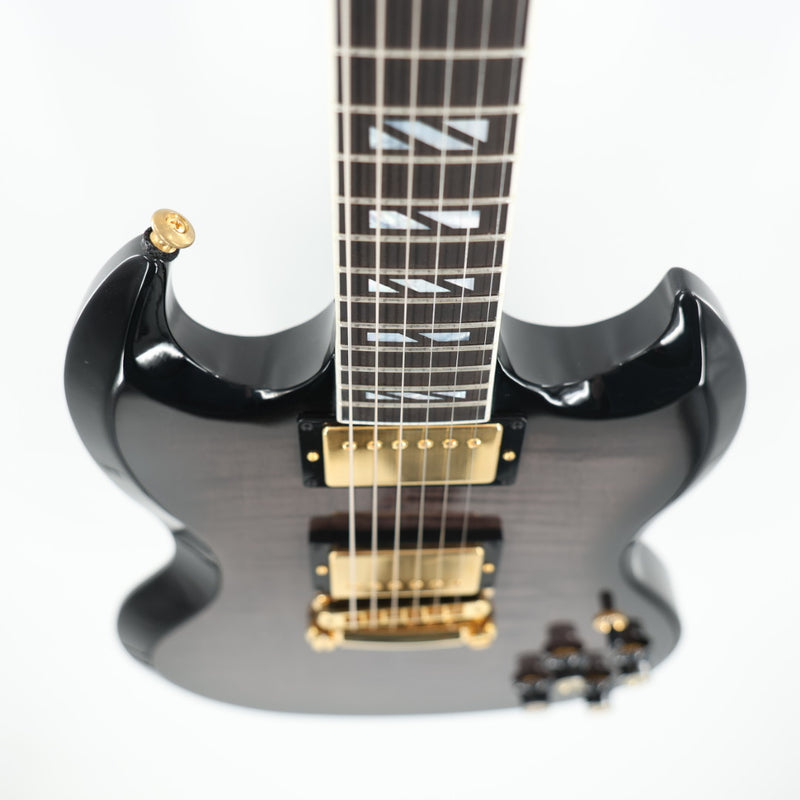 Gibson SG Supreme Guitar - Translucent Ebony Burst