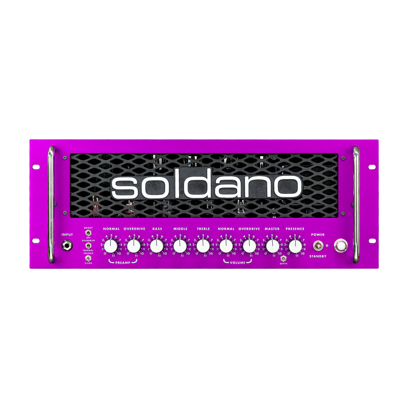 Soldano SLO-100R 2 Channel 100 Watt All-Tube Rackmount Guitar Amplifier Head