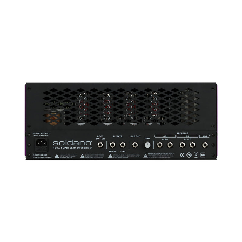 Soldano SLO-100R 2 Channel 100 Watt All-Tube Rackmount Guitar Amplifier Head