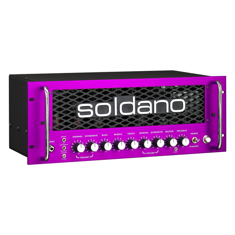 Soldano SLO-100R 2 Channel 100 Watt All-Tube Rackmount Guitar Amplifier Head