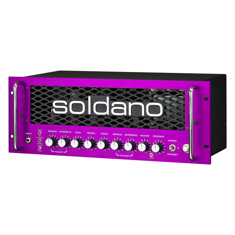 Soldano SLO-100R 2 Channel 100 Watt All-Tube Rackmount Guitar Amplifier Head