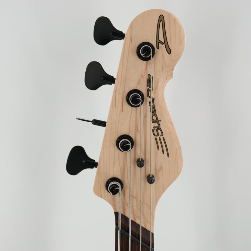 Dingwall SP1 4 Multi-Scale 4-String Bass w/ Padded Gig Bag - Matte Ducati Pearl White