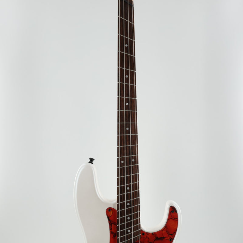 Dingwall SP1 4 Multi-Scale 4-String Bass w/ Padded Gig Bag - Matte Ducati Pearl White