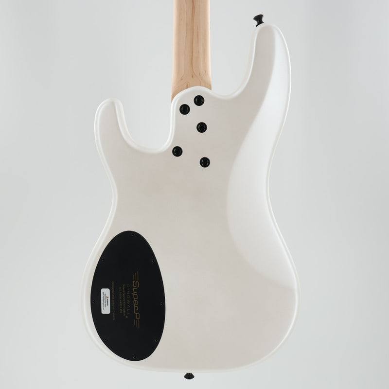 Dingwall SP1 4 Multi-Scale 4-String Bass w/ Padded Gig Bag - Matte Ducati Pearl White