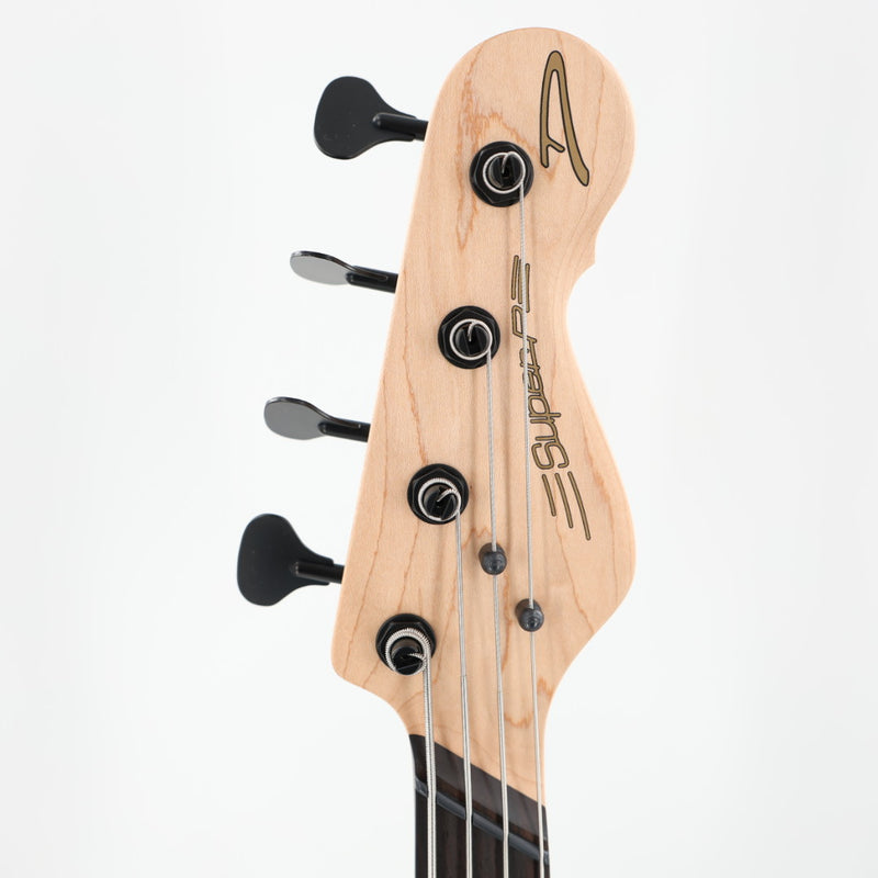 Dingwall SP1 4 Multi-Scale 4-String Bass w/ Padded Gig Bag - Gloss Metallic Black