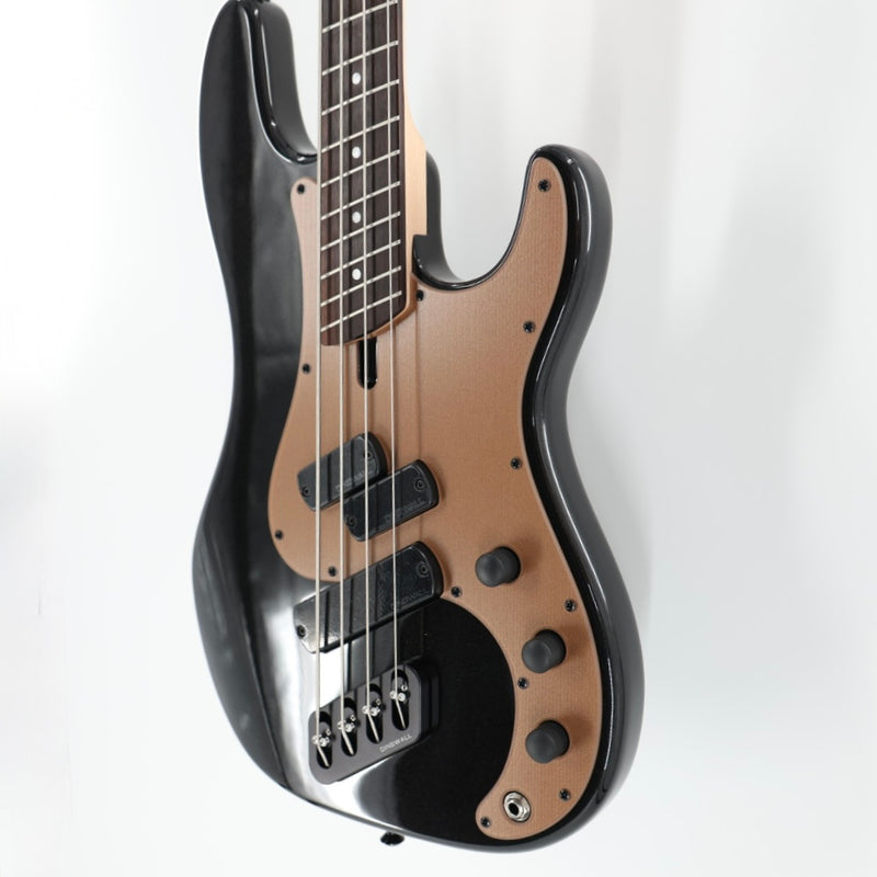 Dingwall SP1 4 Multi-Scale 4-String Bass w/ Padded Gig Bag - Gloss Metallic Black