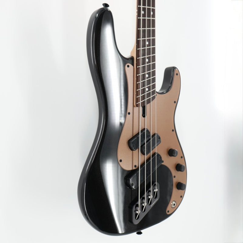 Dingwall SP1 4 Multi-Scale 4-String Bass w/ Padded Gig Bag - Gloss Metallic Black