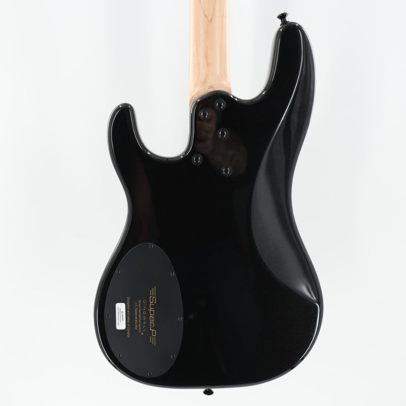 Dingwall SP1 4 Multi-Scale 4-String Bass w/ Padded Gig Bag - Gloss Metallic Black