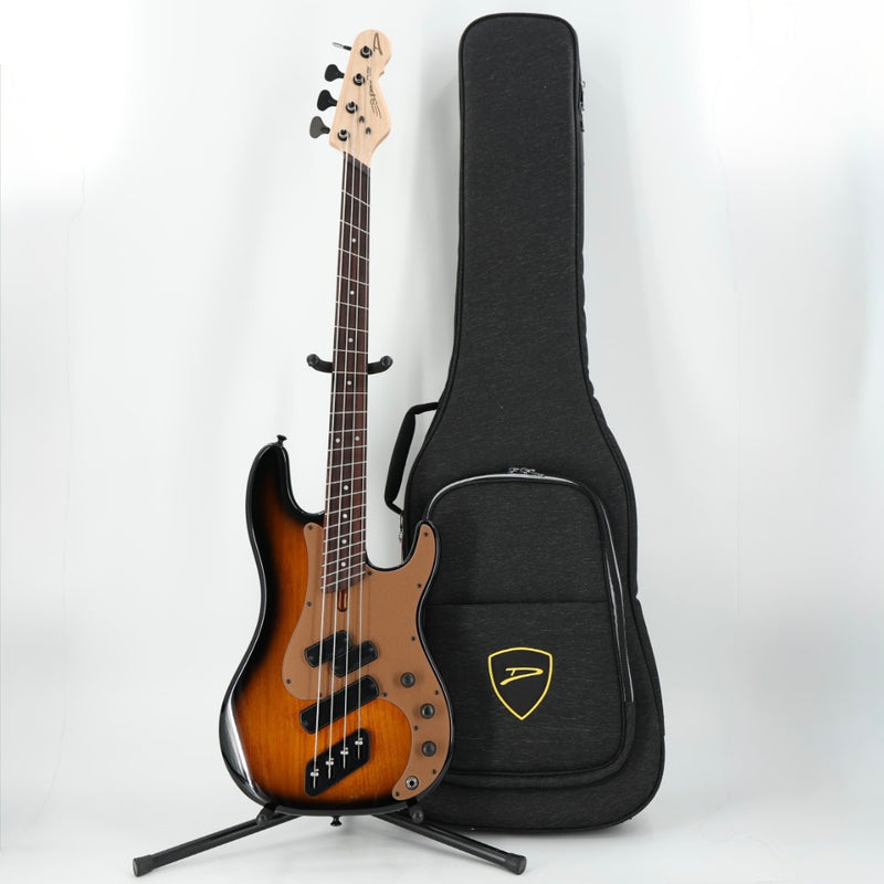 Dingwall SP1 4 Multi-Scale 4-String Bass w/ Padded Gig Bag - Vintageburst