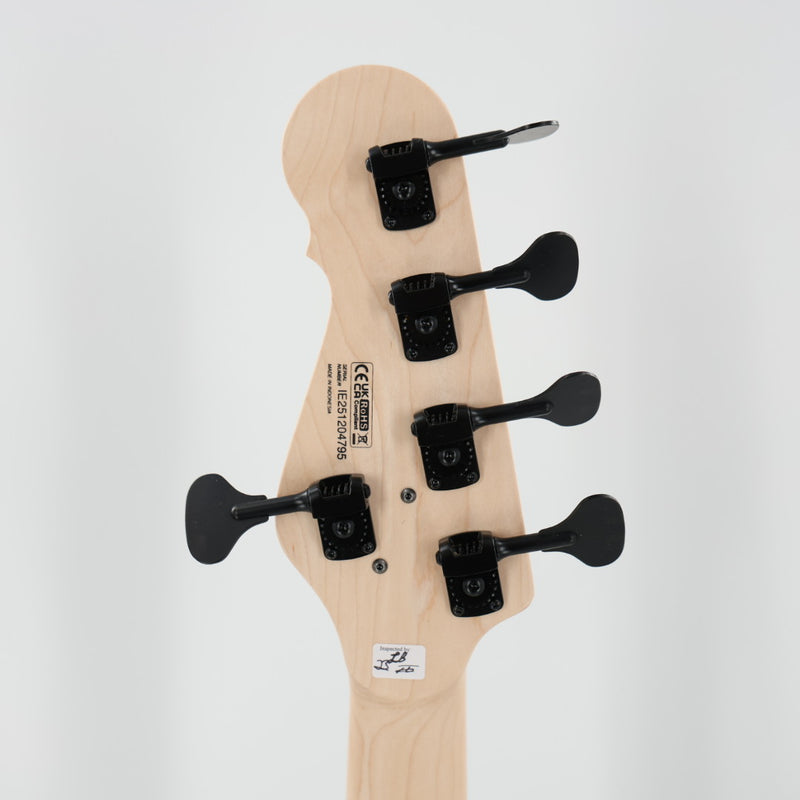 Dingwall SP1 5 Multi-Scale 5-String Bass w/ Padded Gig Bag - Matte Ducati Pearl White