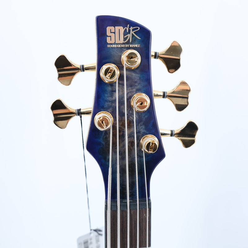 Ibanez SR2605CBB SR Premium 5-string Bass - Cerulean Blue Burst