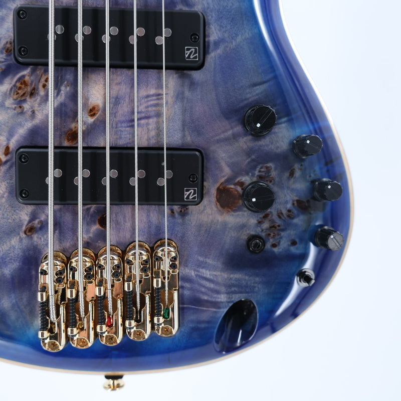 Ibanez SR2605CBB SR Premium 5-string Bass - Cerulean Blue Burst