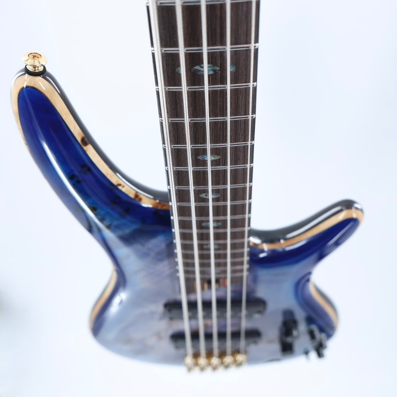 Ibanez SR2605CBB SR Premium 5-string Bass - Cerulean Blue Burst