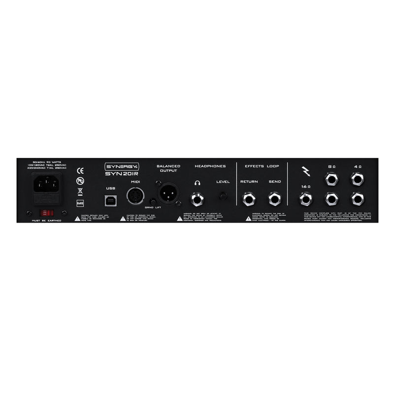 Synergy SYN-20IR Combo 20 Watt Tube 3-Channel Preamp Module Platform - Black