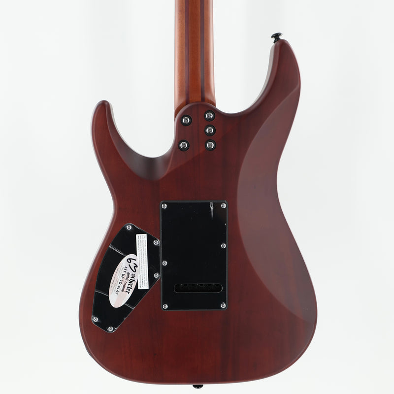 Schecter C-1 Exotic Ebony Guitar - Natural Satin