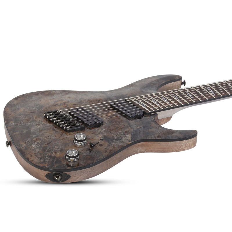 Schecter Omen Elite-7 Multiscale 7-string Electric Guitar - Charcoal