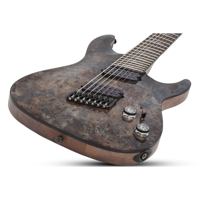 Schecter Omen Elite-7 Multiscale 7-string Electric Guitar - Charcoal