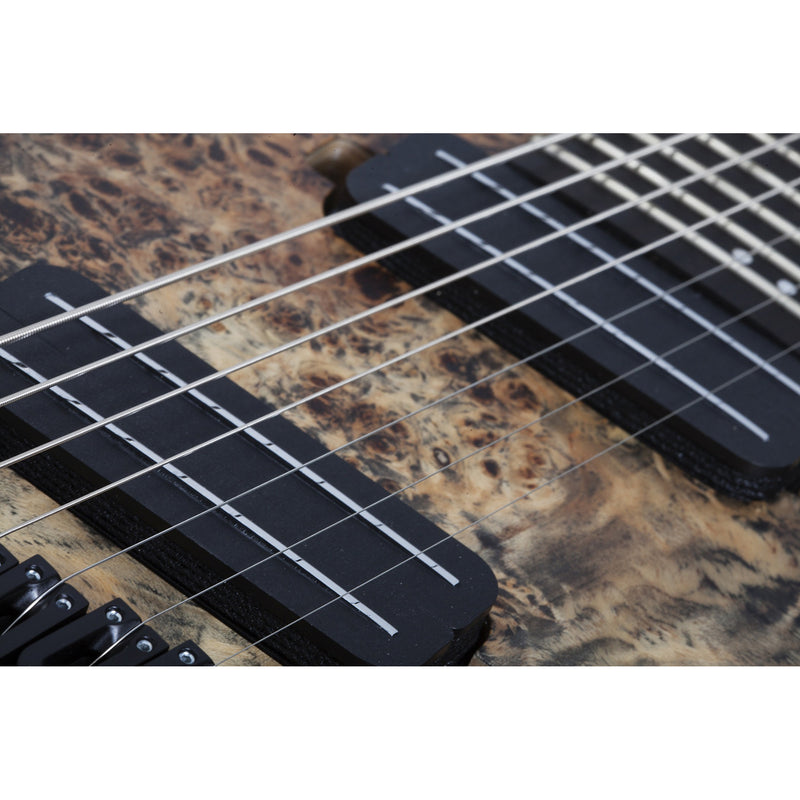 Schecter Reaper-7 Multiscale Guitar - Satin Charcoal Burst