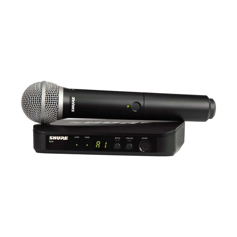 Shure BLX24/PG58  Wireless Microphone System (H10: 542 to 572 MHz)