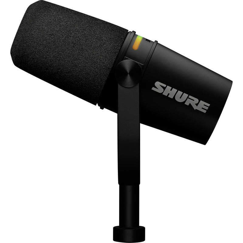 Shure MV7+ Hybrid USB/XLR Podcast Microphone - Black