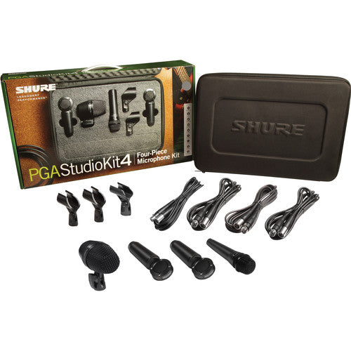Shure PGA Studio Kit 4-Piece Recording Microphone Package