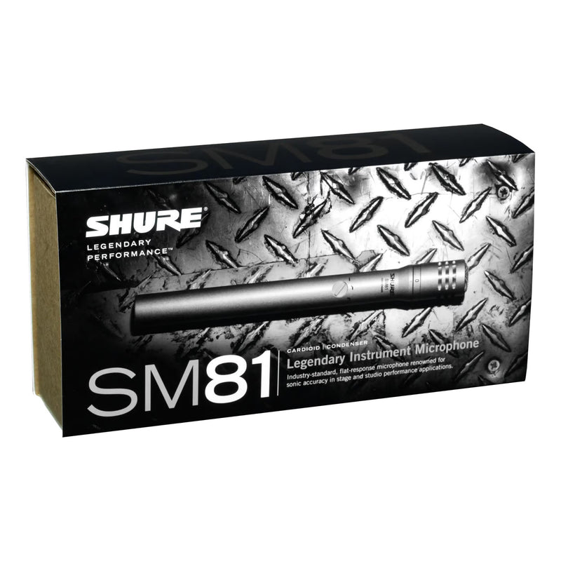 Shure SM81 Small-diaphragm Condenser Microphone