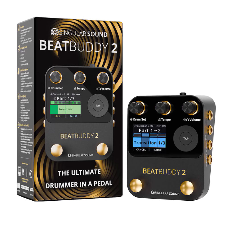 Singular Sound BeatBuddy 2 Drum Machine Pedal