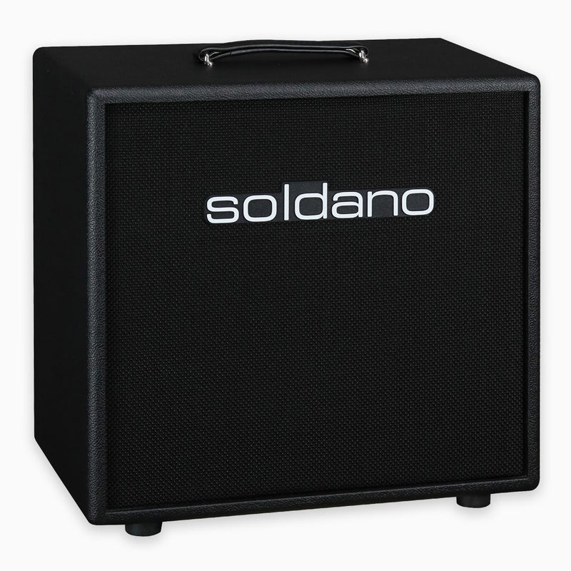 Soldano 1 × 12" Closed Back Cabinet Black w/ Celestion G12H-150 Redback Speaker