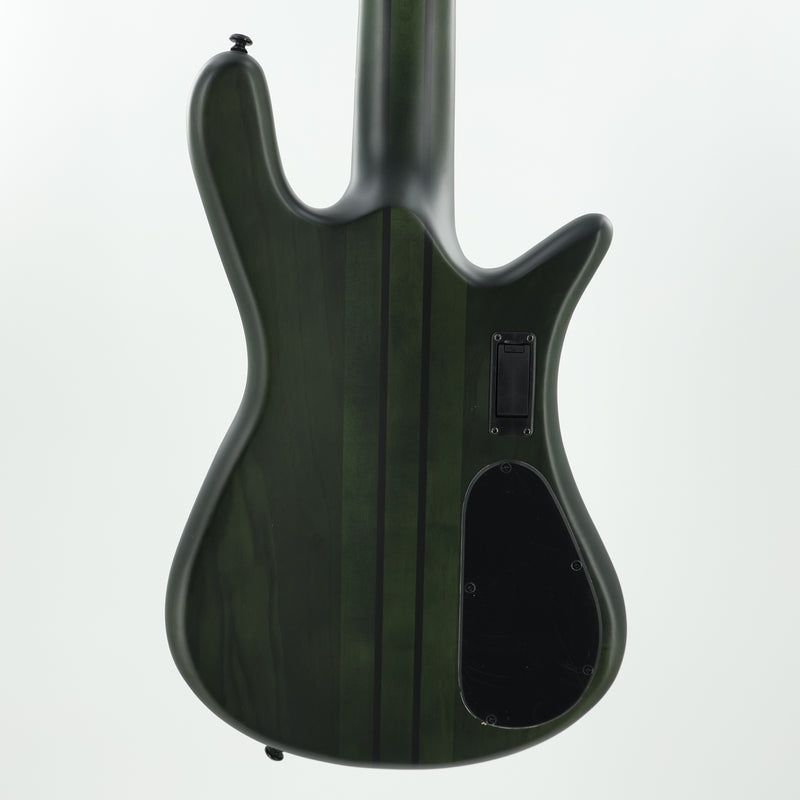 Spector Left-Handed NS Dimension 5 5-String Multi-Scale Bass w/ Fishman Pickups - Haunted Moss Matte