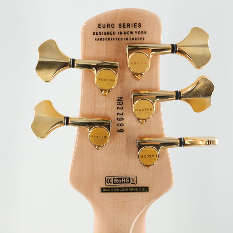 Spector Euro 5 CST Electric Bass Guitar - Natural Gloss