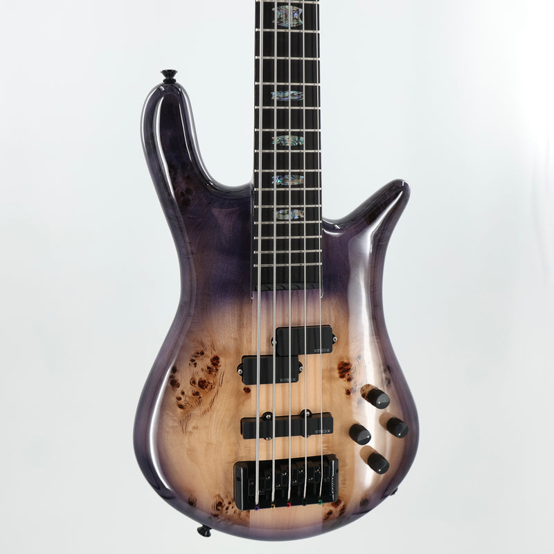 Spector Euro 5 CST Electric Bass Guitar - Natural Violet Burst