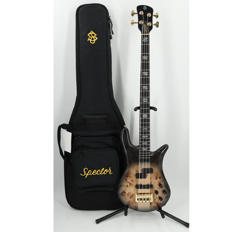 Spector Euro 4 CST 4-String Bass - Natural Black Burst