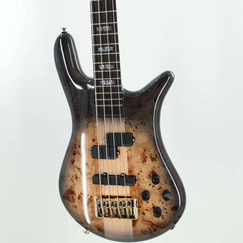Spector Euro 4 CST 4-String Bass - Natural Black Burst