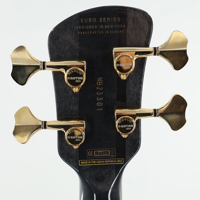 Spector Euro 4 CST 4-String Bass - Natural Black Burst